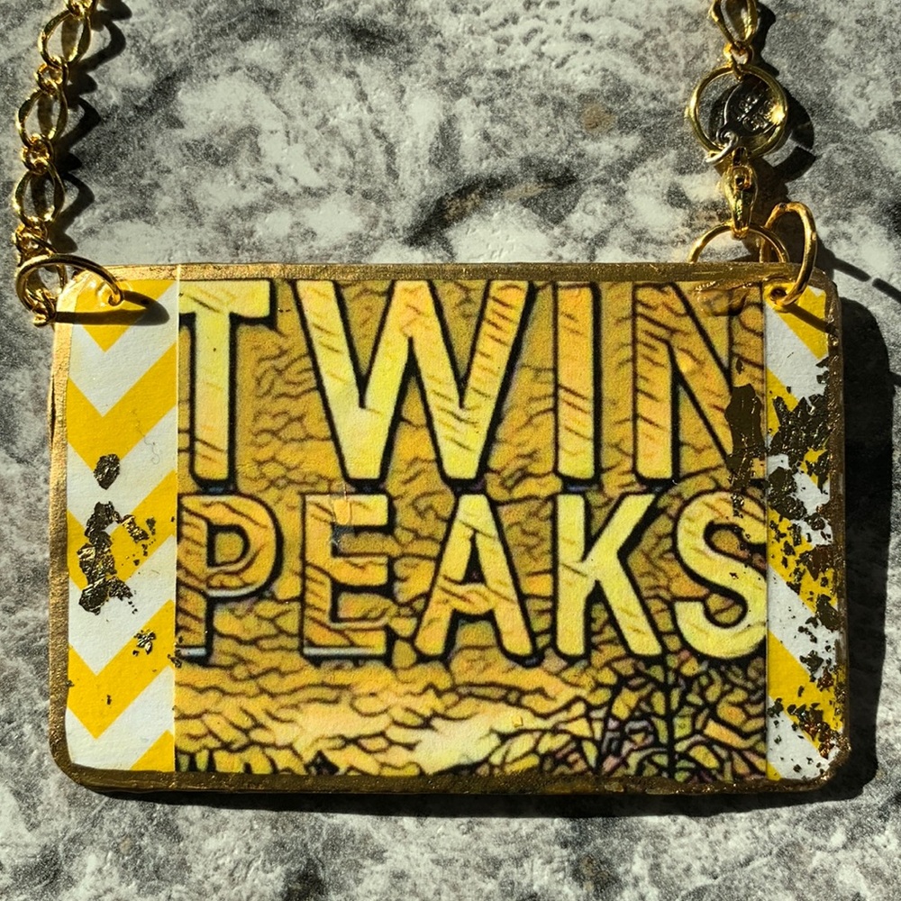 Twin Peaks Brass Ornament